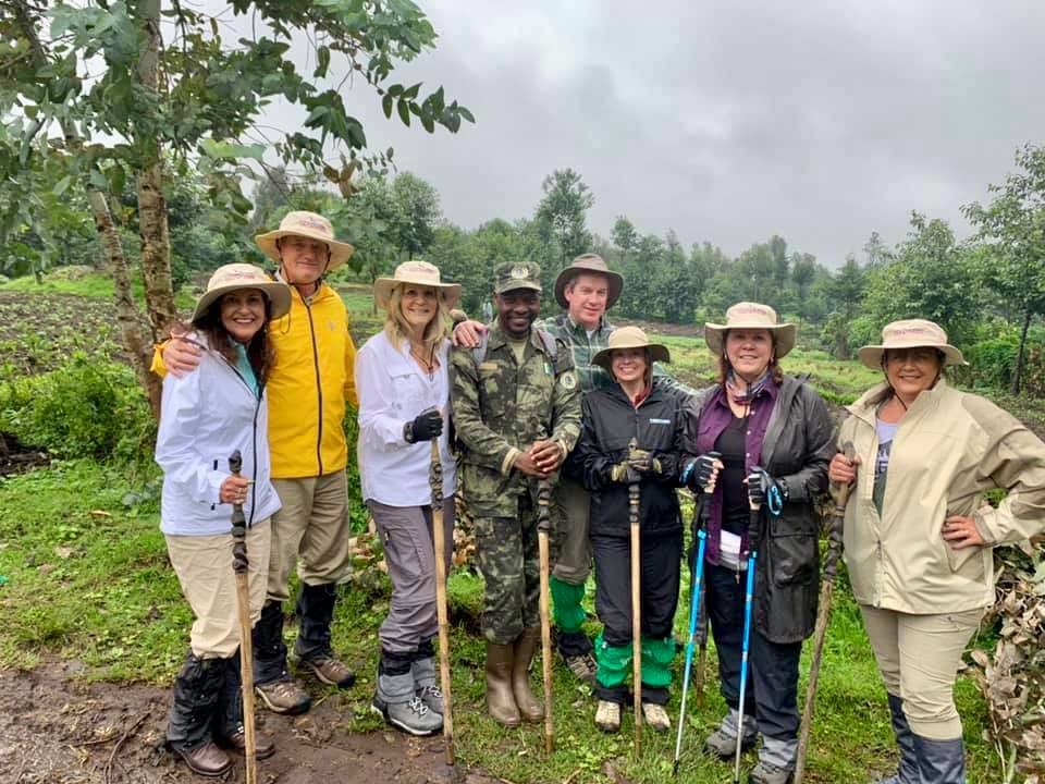 Gorilla trekking in Rwanda